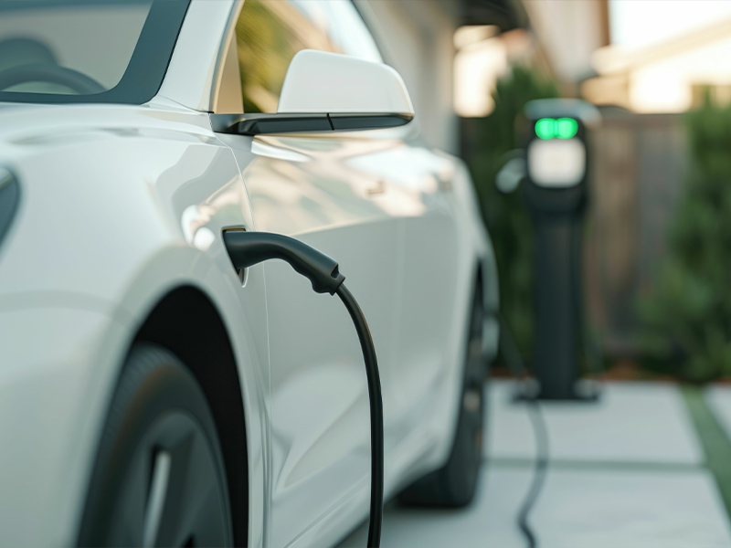 Electric vehicle charging station installation by Southern California electrician